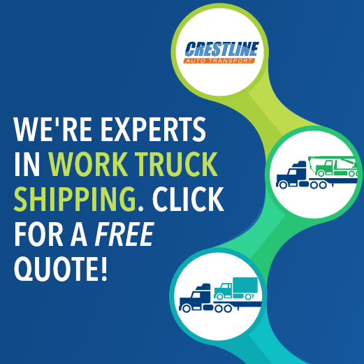 Banner Design | Work Truck Shipping | Crestline Auto Transport