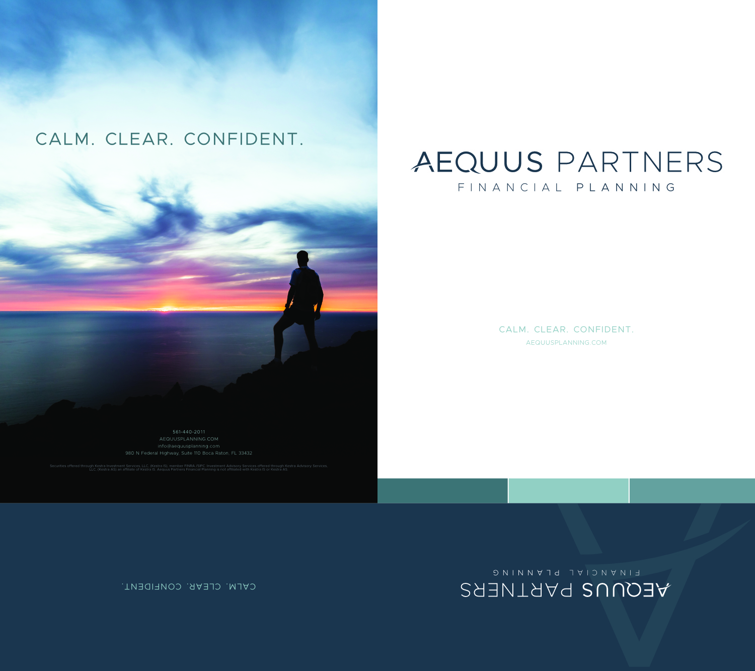 Print Design | Aequus Partners Financial Planning | Presentation Folder
